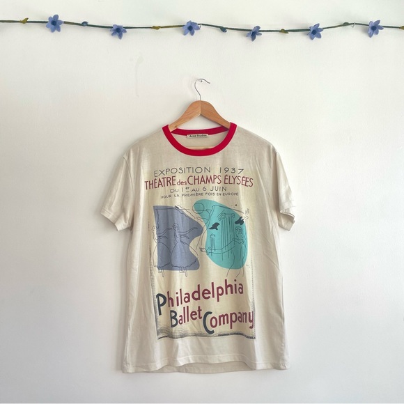 Acne Studios Other - ACNE STUDIOS Esmeta Printed T-Shirt